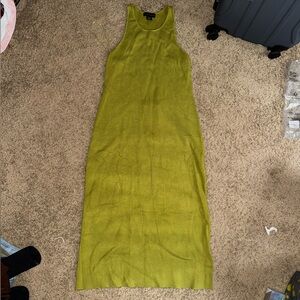 Sleeveless Green Dress
